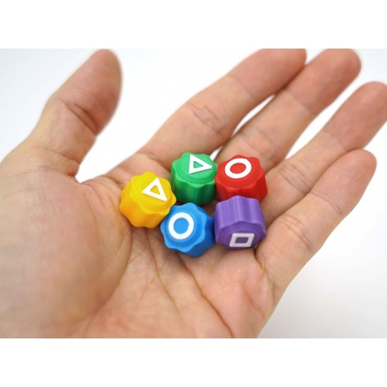 Squid Game Gonggi 5 Taş Oyunu (KUTUSUZ IÇİ KUM DOLU ÜRÜNDÜR)